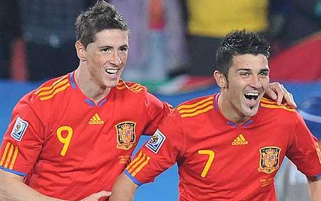 Spain 2 Honduras 0