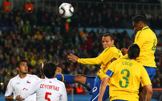 Brazil 3-0 Chile: Juan, Luis Fabiano & Robinho Send Selecao Steaming Into Quarter-Finals