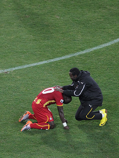 The best pictures of Ghana v Uruguay