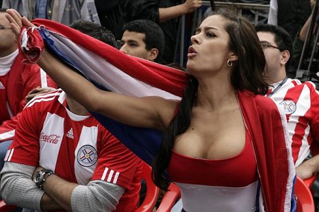 World Cup WAGs - Larissa Riquelme (Paraguay)