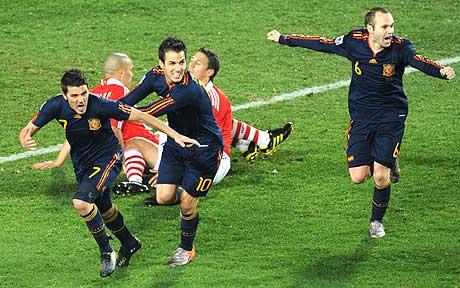 Paraguay 0 Spain 1