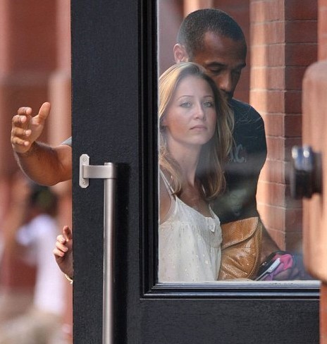 Arsenal Legend Thierry Henry & Girlfriend Andrea Rajacic Spend New