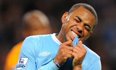 Unwanted and unhappy Robinho heads back to Manchester City from Santos
