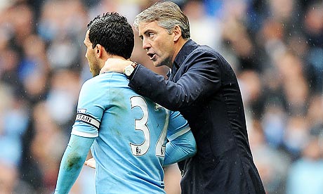 Tevez furious with Mancini's negative tactics at Man City