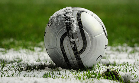 Freezing weather takes heavy toll on weekend fixtures