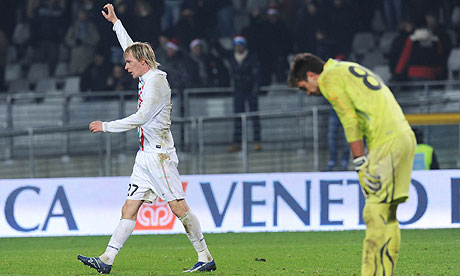 Juventus win a thriller as Milos Krasic moonwalks into the limelight