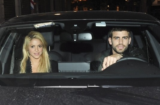 Shakira and Gerard Pique Photographed in Barcelona Airport