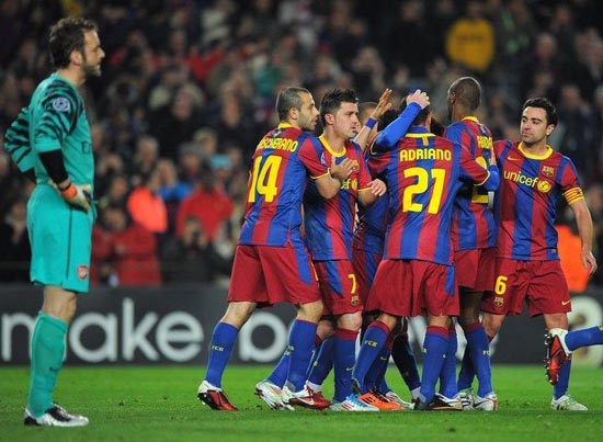 Picture Special: Barcelona 3 : 1 Arsenal