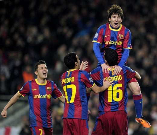 Picture Special: Barcelona 3 : 1 Arsenal