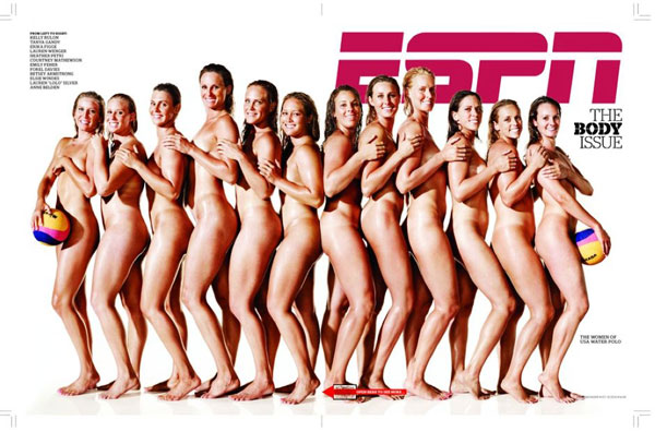 Female Athletes Get Naked For ESPN Magazine's Body Issue part 1