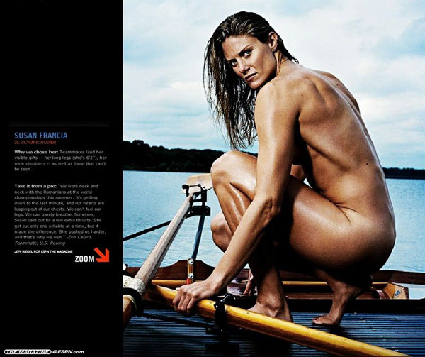 Female Athletes Get Naked For ESPN Magazine's Body Issue part 1