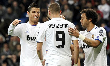 Real Madrid trio to miss Tottenham match