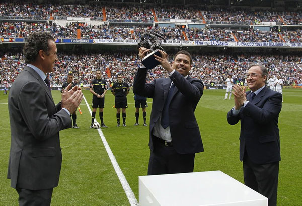 Real Madrid hold a Farewell ceremony for Ronaldo
