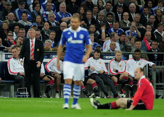 Schalke 04 0 : 2 Manchester United - Picture Special