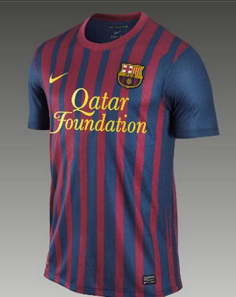 Barcelona published their new jerseys