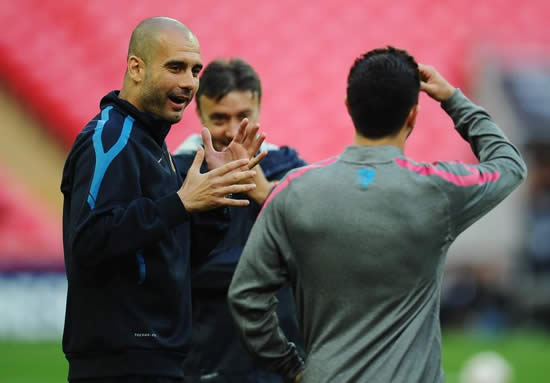 Picture Special: Barcelona's training on the eve of the UEFA Champions League final