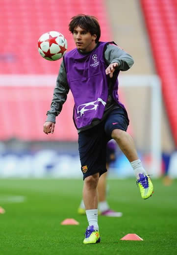 Picture Special: Barcelona's training on the eve of the UEFA Champions League final