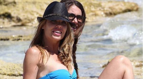 Francesco Totti have a holiday with his sexy wife