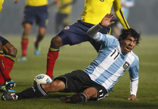 Argentina stumbles to 0-0 draw with Colombia