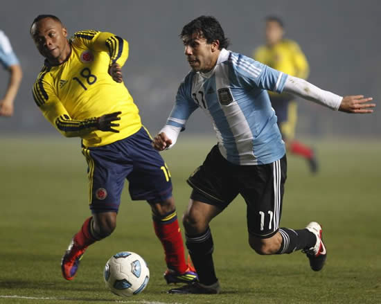 Argentina stumbles to 0-0 draw with Colombia