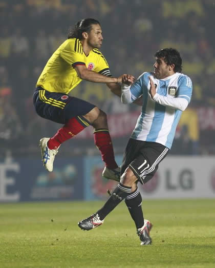 Argentina stumbles to 0-0 draw with Colombia