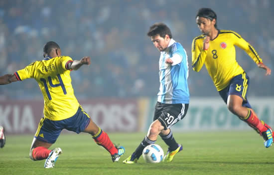 Argentina stumbles to 0-0 draw with Colombia