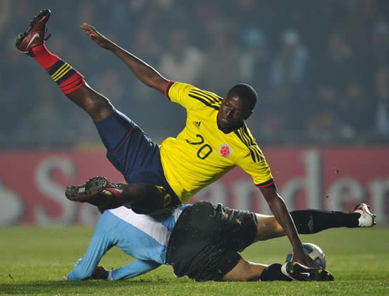 Argentina stumbles to 0-0 draw with Colombia