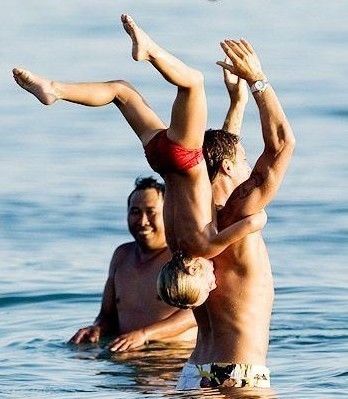 Francesco Totti have holiday in Sabaudia