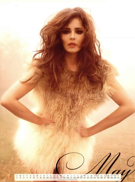 Cheryl Cole Provides A Full Twelve Months of Hotness in 2012 Calendar