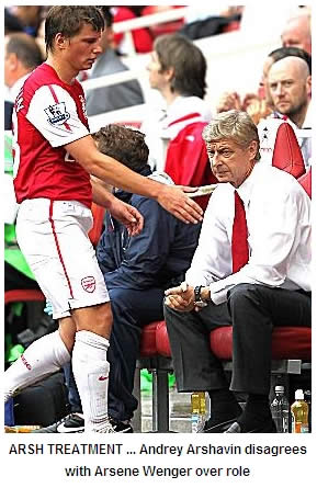 Andrey Arshavin: No one dares question Arsene Wenger