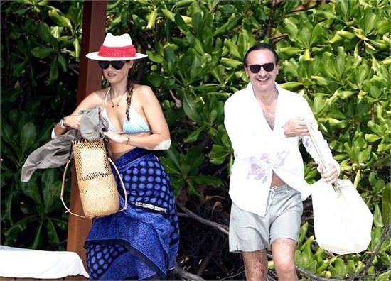 Cesare Prandelli has holiday with her girlfriend