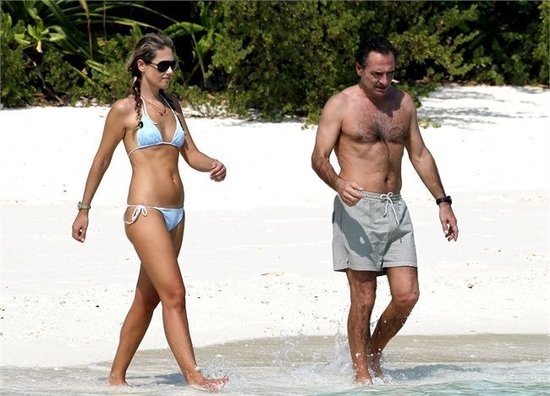 Cesare Prandelli has holiday with her girlfriend