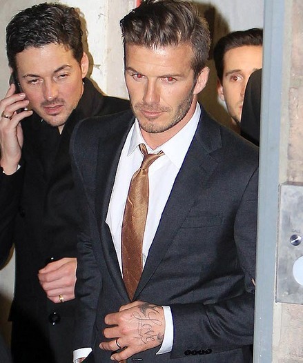David Beckham’s smart and casual