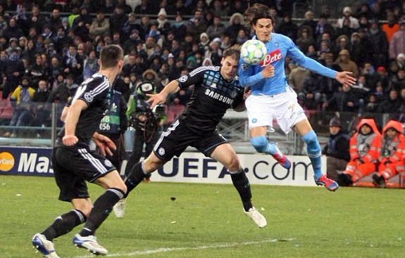 Napoli 3 Chelsea 1: AVB on the brink as Lavezzi and Cavani punish blundering  Blues - 7M sport