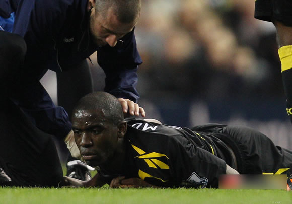 Muamba collapsed at White Hart Lane following suspected heart attack