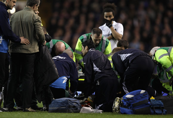 Muamba collapsed at White Hart Lane following suspected heart attack