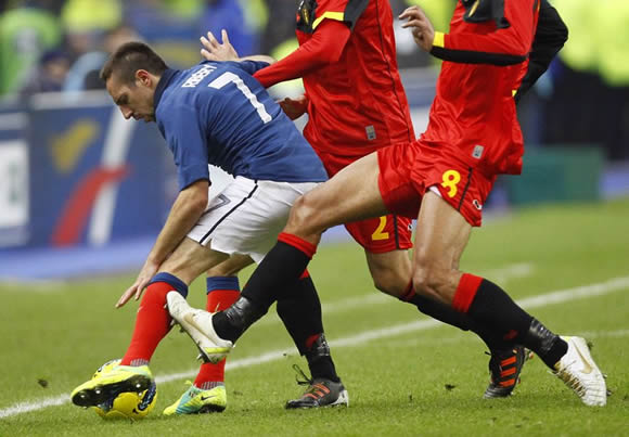 Warm-up - France 0 : 0 Belgium
