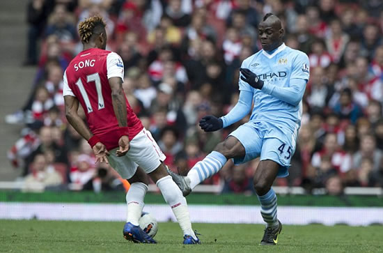 Balotelli faces NINE-game ban after reckless Song tackle