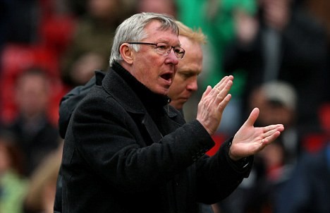 Young told to watch his step by United boss Ferguson after 'dramatic fall' in win over Villa
