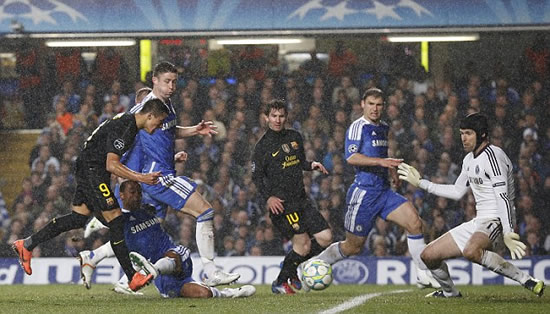 Drogba 1 Messi 0: He spent most of the game diving and play-acting... but he picked himself up to become a giant-killer