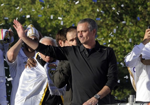 Real Madrid celebrated their victory