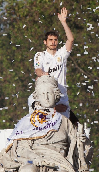 Real Madrid celebrated their victory