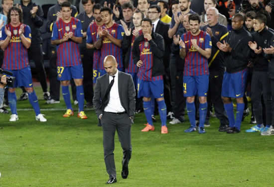 Bye, Pep! Waiting for your coming back!