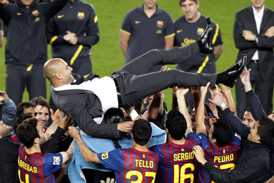 Bye, Pep! Waiting for your coming back!