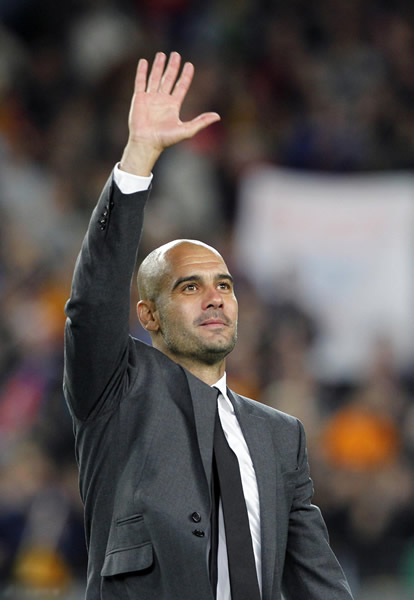 Bye, Pep! Waiting for your coming back!