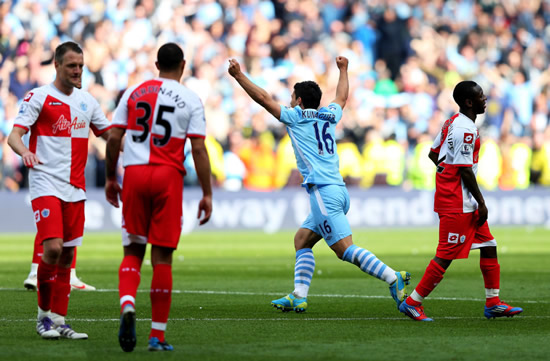 Manchester City celebrate title win