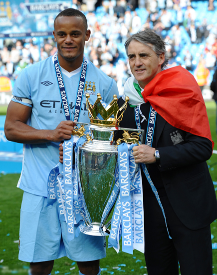 City landed a first top-flight title for 44 years