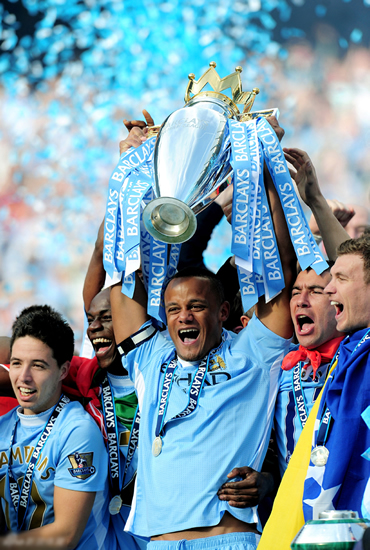 City landed a first top-flight title for 44 years