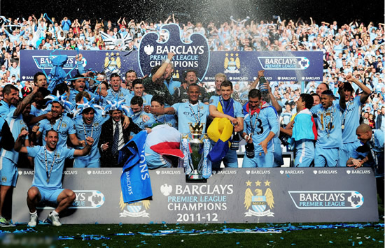 City landed a first top-flight title for 44 years