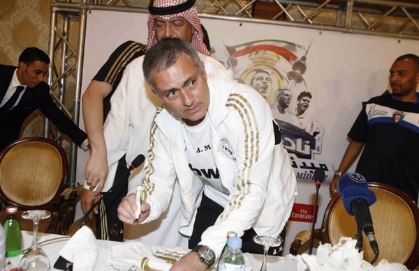 Real Madrid arrive at Kuwait to attend the welcome party